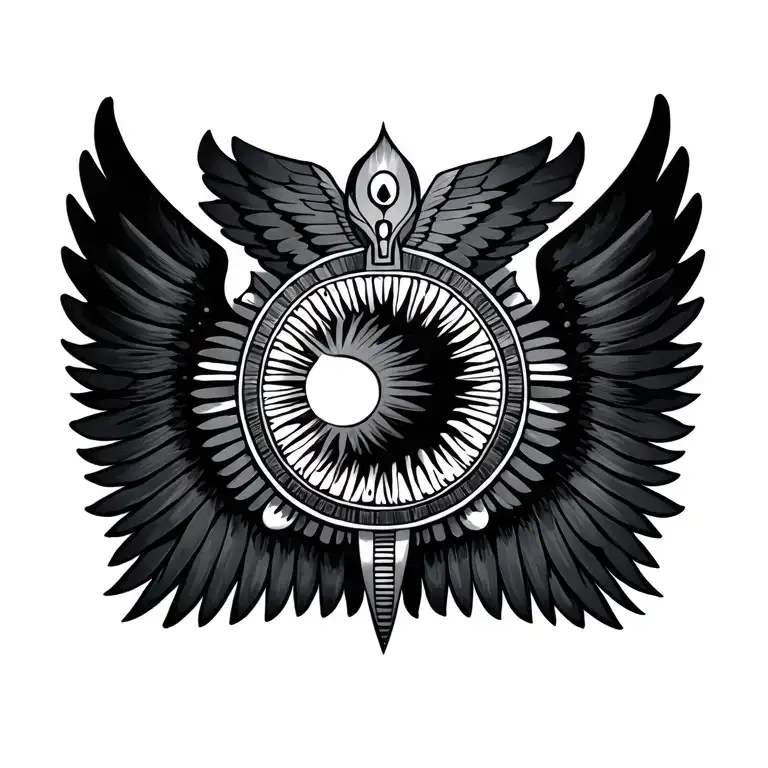 Egyptian Winged Sun Disk