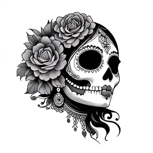 Catrina Mexican Woman