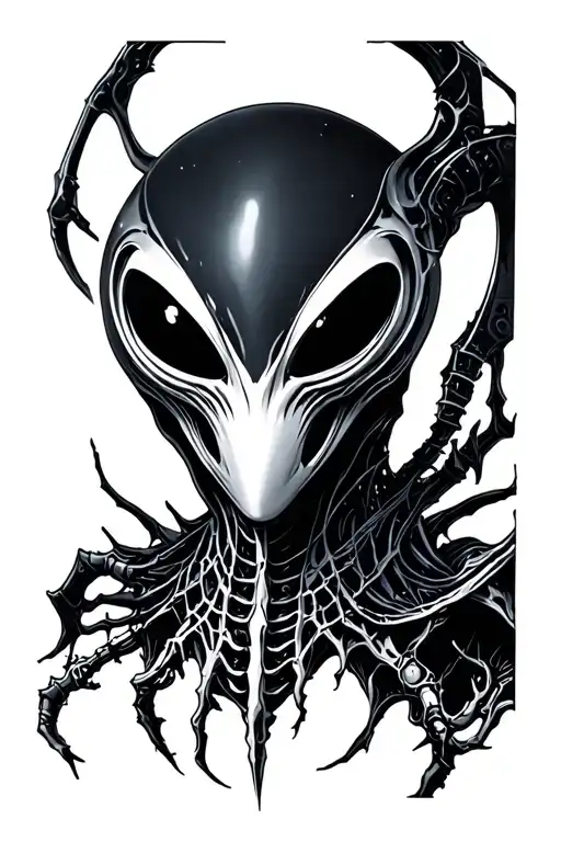 Minimal Giger Alien