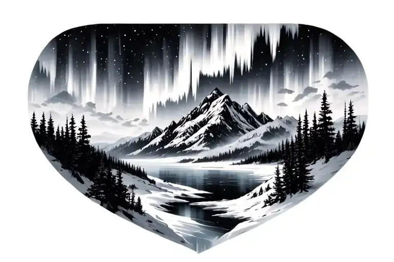 Northern Lights Background