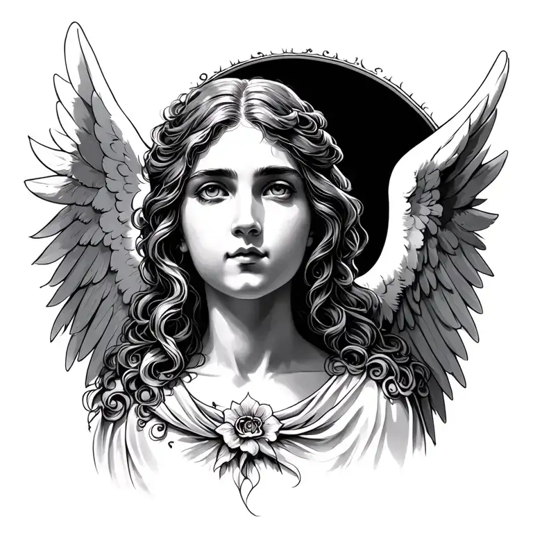 Angel Watching Over Person