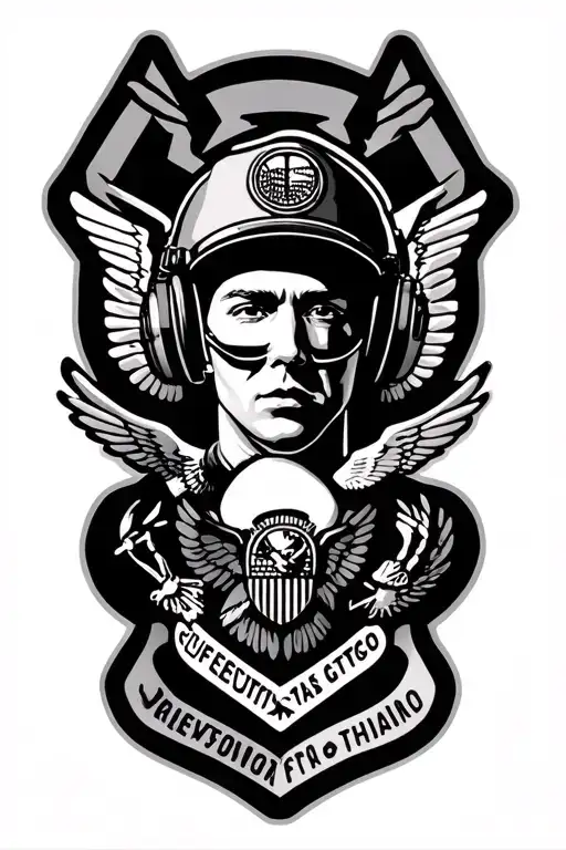 Usaf C-141 Aircraft Flying Crew Chief