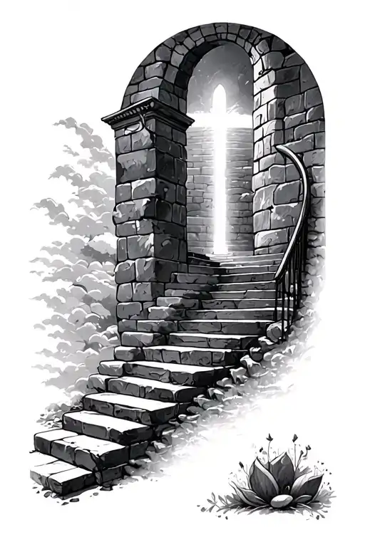 Stairway Leading To Heaven