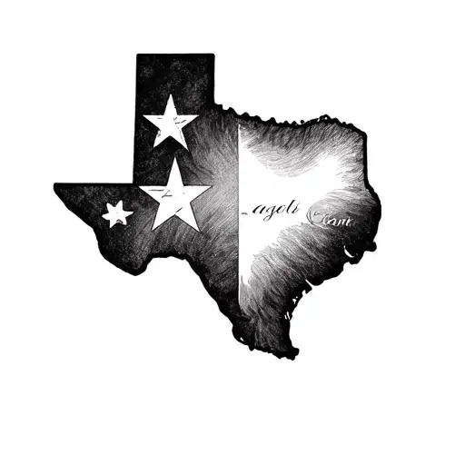 Texas State Outline