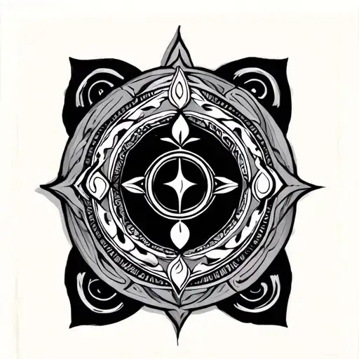 4Th And 7Th Chakra Symbols