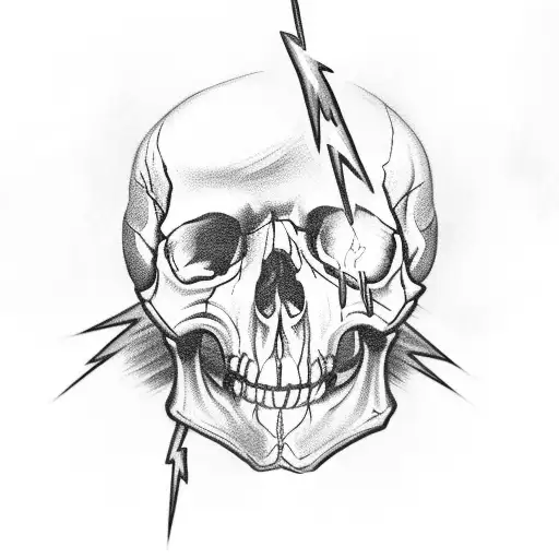 Lightning Chain Skull