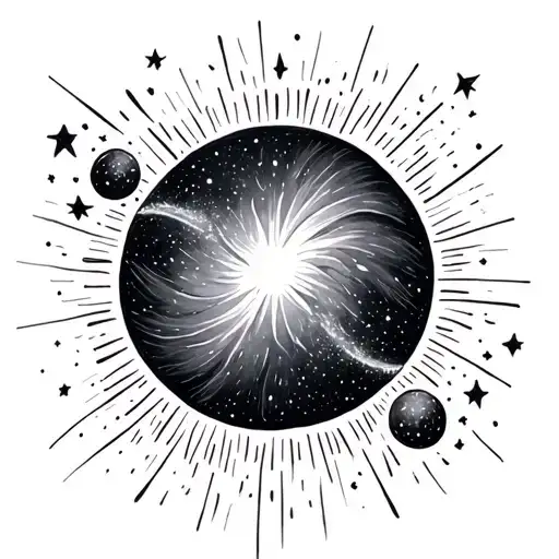 Simple Doodle Galaxy