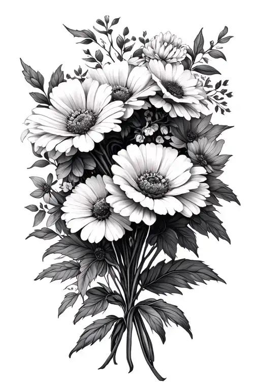 June Birth Flower Bouquet