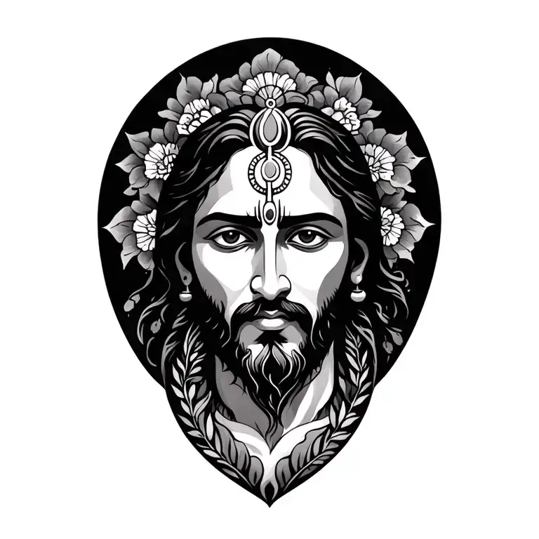 Christian Tatto With South Indian Culture Tattoo That Includes