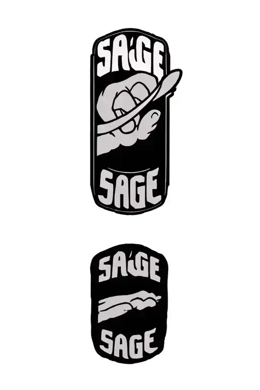 Sage The Name On Knuckles