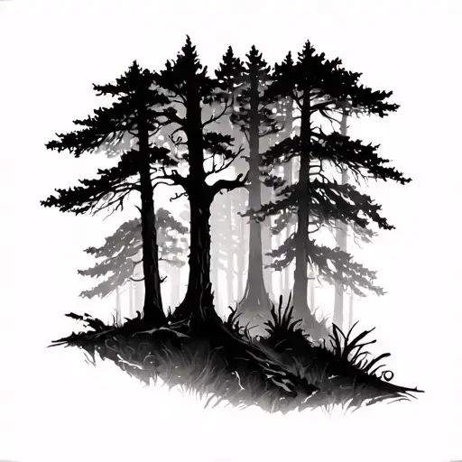 Forest Silhouette