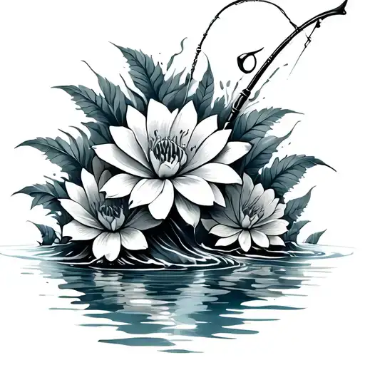 Water Flowers Fishing