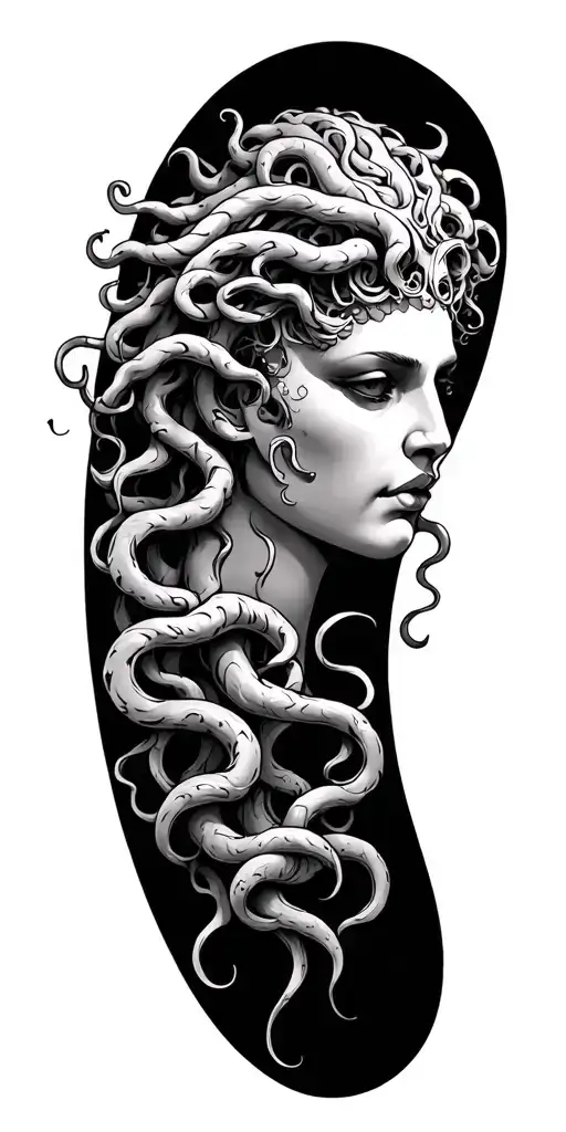 Medusa Head Neo Traditional