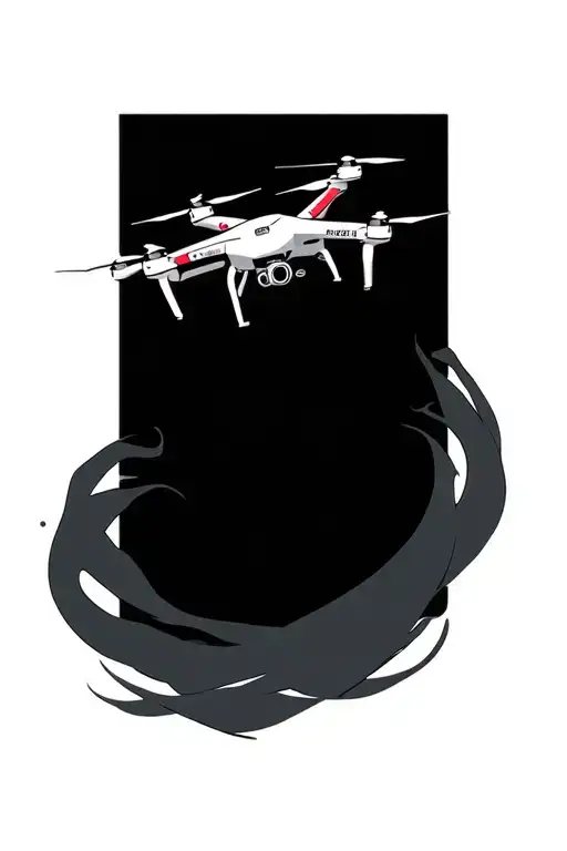 Dji Drone Silhouettes