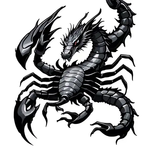 Scorpio And Dragon