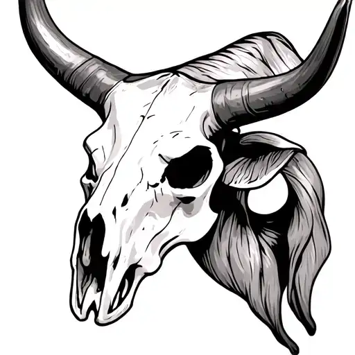 Longhorn Skull