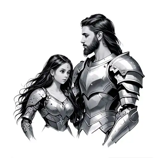 Armor Dad Daughters