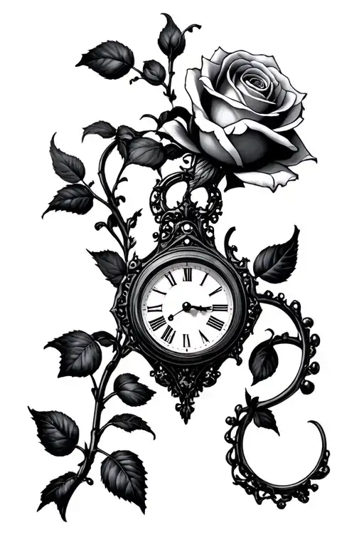 Rose Clock And Robotick