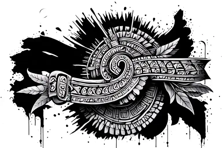 Mayan Oraboris Arm Band