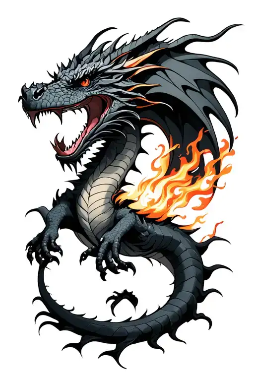 Fire Breathing Dragon