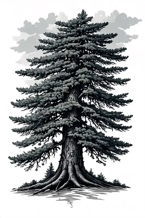 Maine Pine Tree