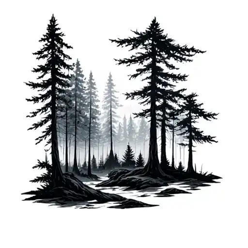 Forest Forearm Sleeve