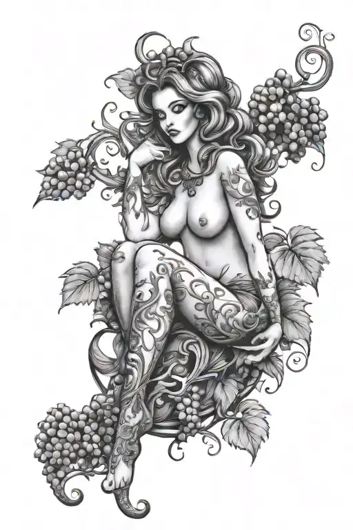 Full Body Siren Grapes By Kraken Tentacles