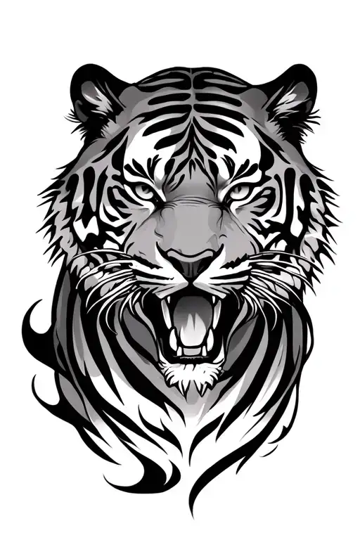Pectoral Tiger Inspired