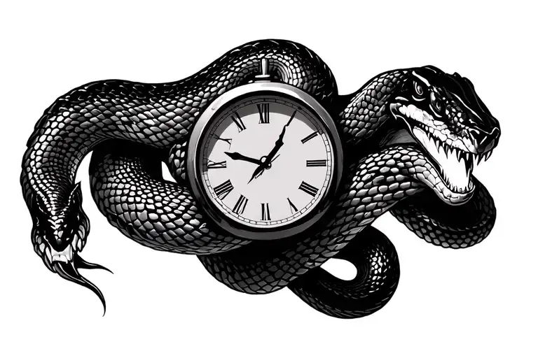 Snake In The Clock