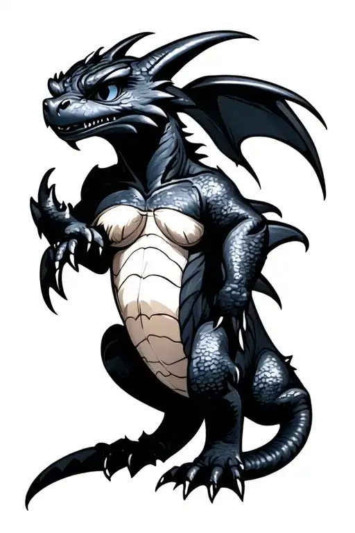 Hawaiian Style Toothless Night Fury