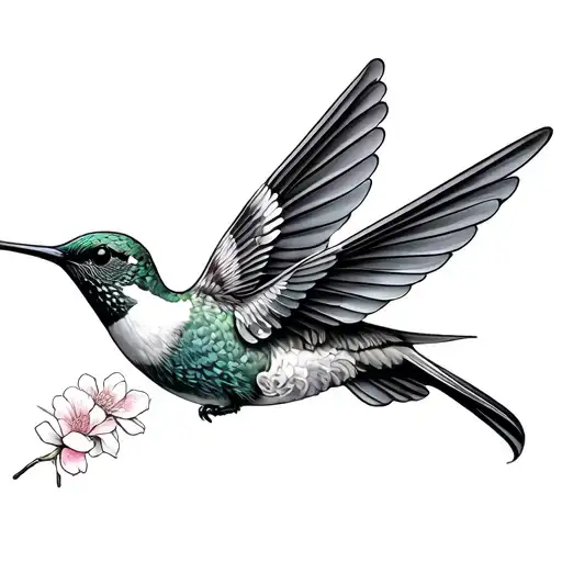 Japanese Style Hummingbird