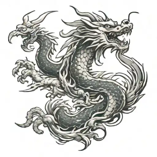 Tattoo Japanese Dragon