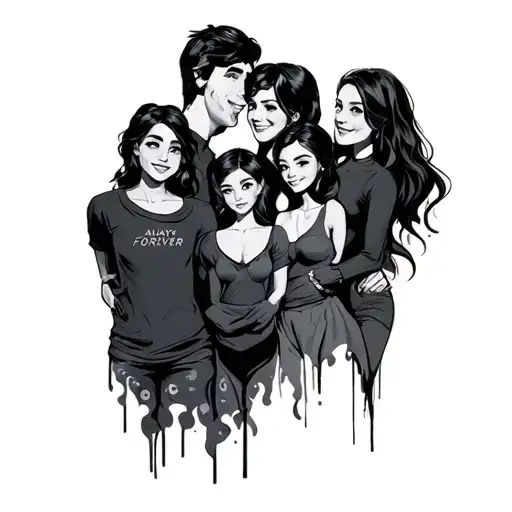 Group Of Friends Always And Forever