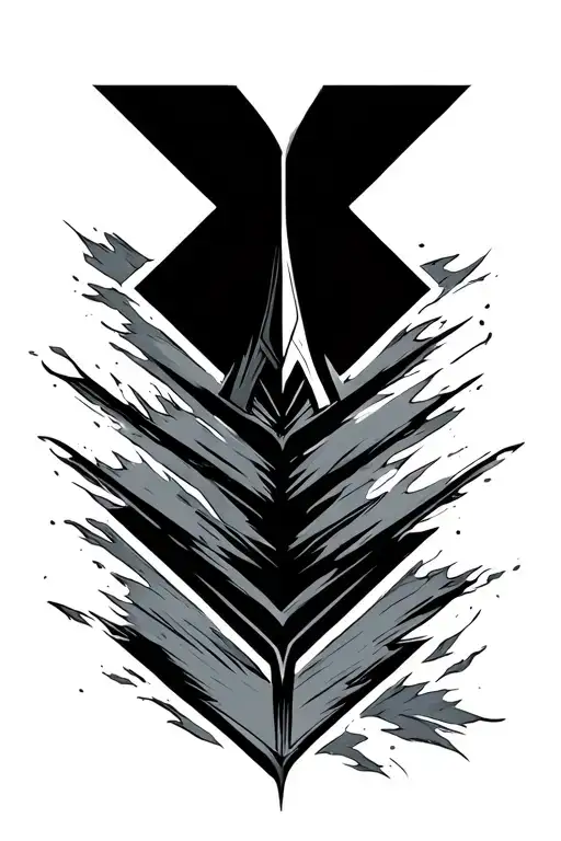 Arrow Going Vertical