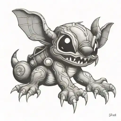 Stitch Costumbres Cheshire Cat