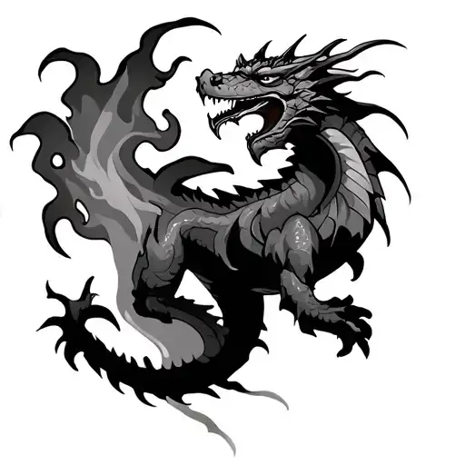 Dragon Breathing Fire