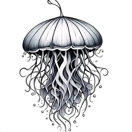 Fine Floral Jellyfish