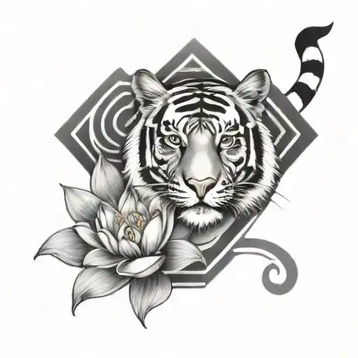 Tiger Lotus Position
