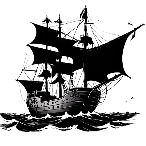 Pirate Ship Women Full Body