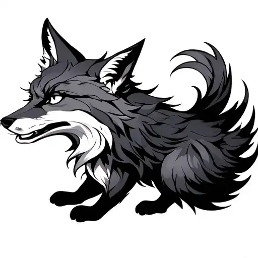 Fox With 9 Tails