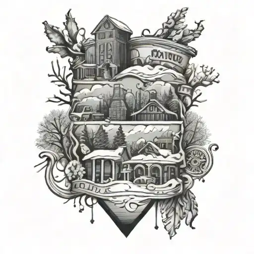 Snow And College And Love