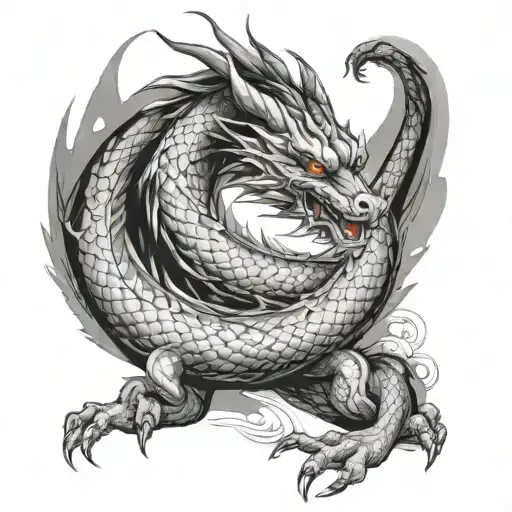 Japanesse Dragon Sleeve