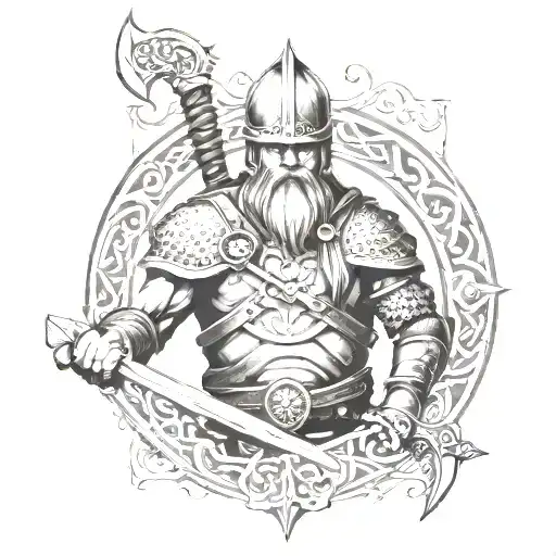 Rune Viking Warrior