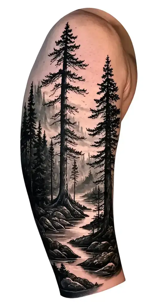 Coverup Forest Landscape