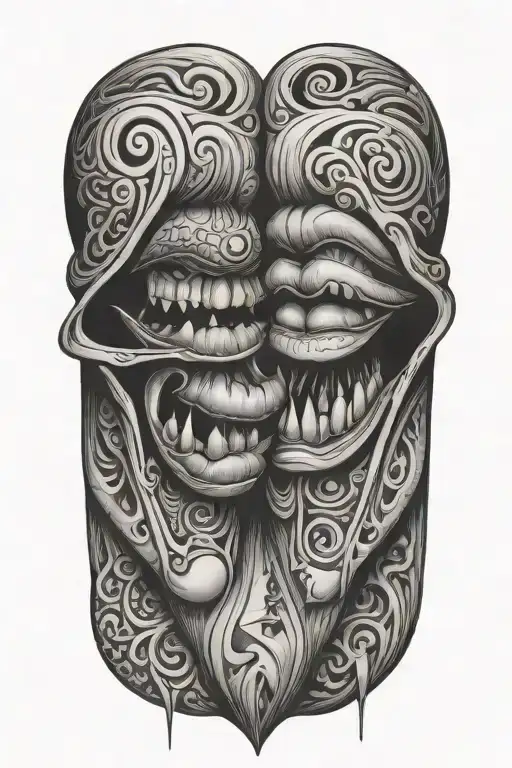 Naughty Tongue Kiss Like Real People