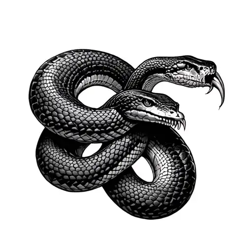 Snake Eating Its Tail