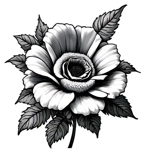 Daisy And Rose And Morning Glory