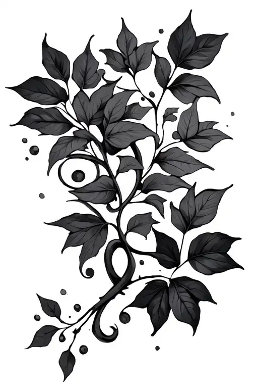 Leaves And Vine Sleeve