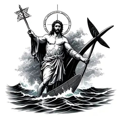 Saint Christopher Patron Saint Of Travel And Surfing
