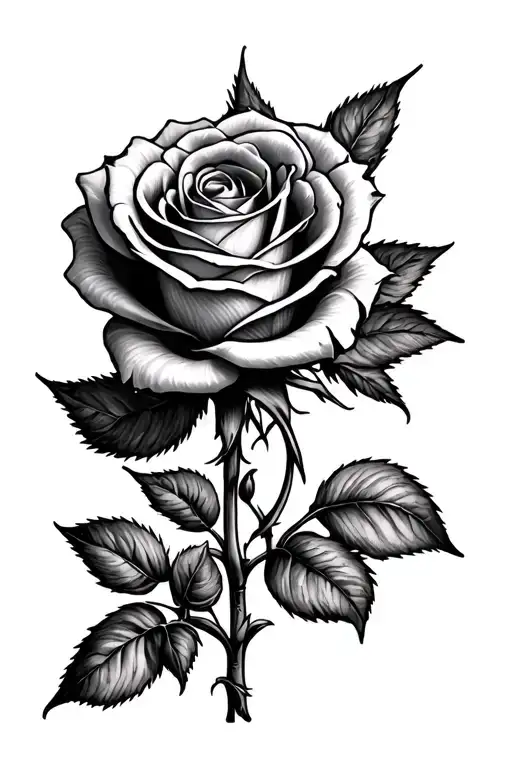 Inner Arm Rose Under The Bicep